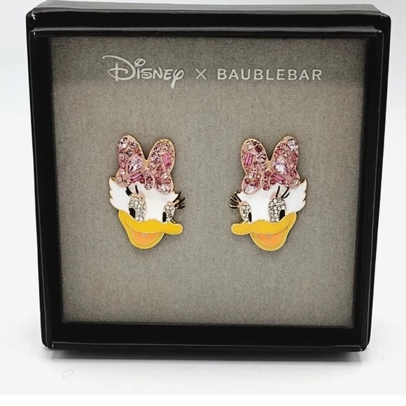 BaubleBar Jewelry - Disney x Baublebar Daisy Duck Earrings NIB